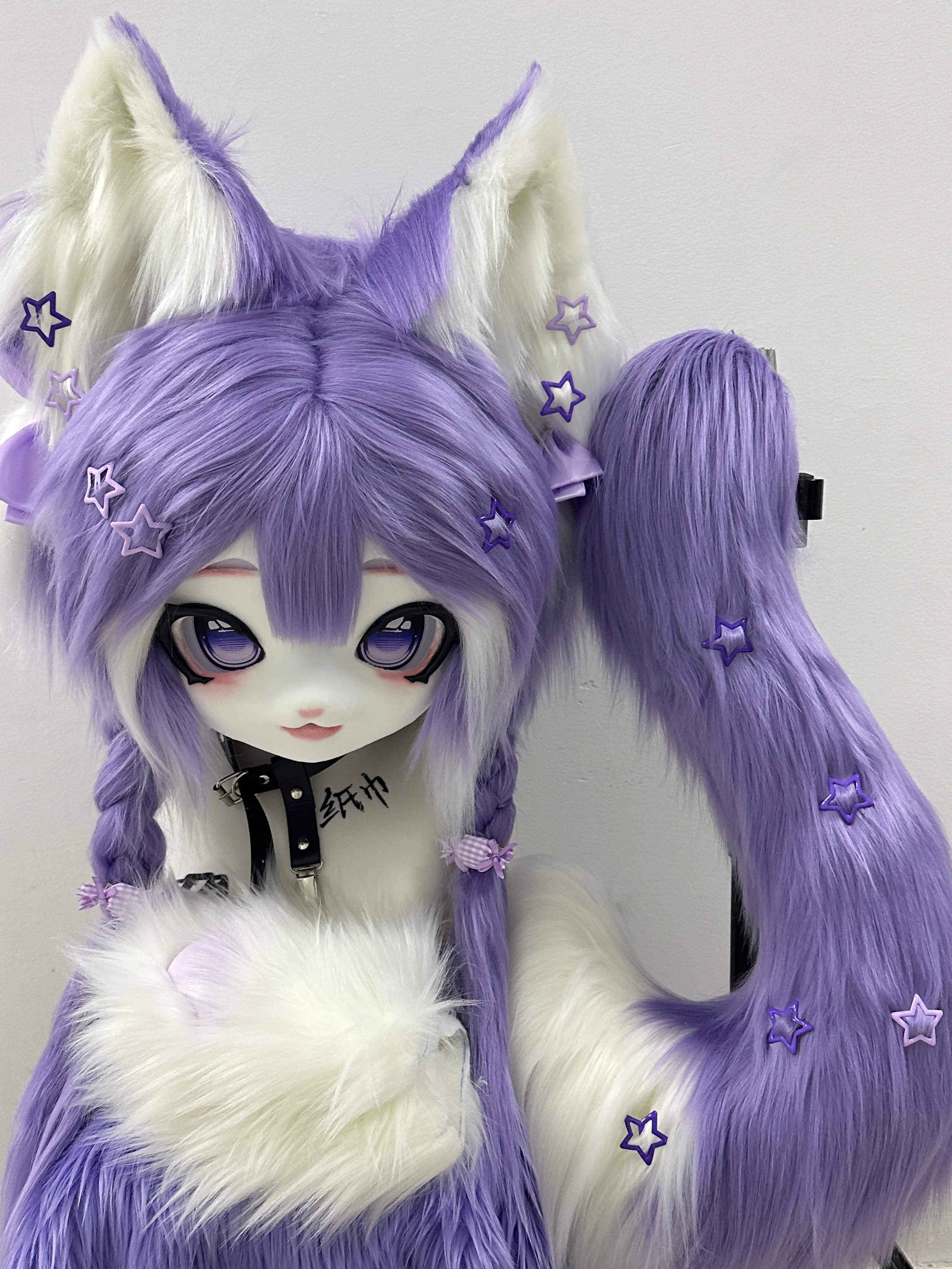 [Collection] Wolf Kig Head Fursuit (Gift Handpaws+Tail) - Image 9