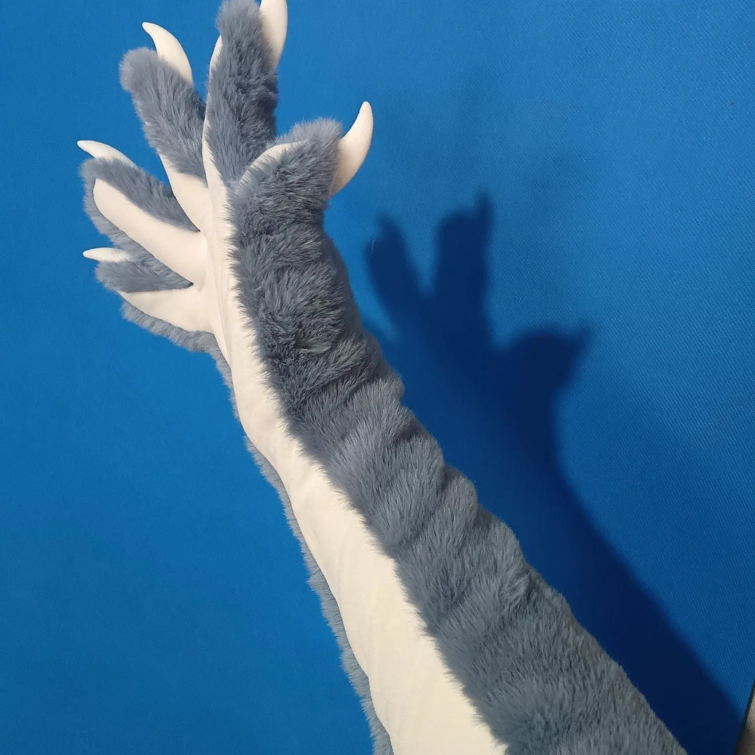 furry colorful furry kig claw gloves cat girl - Image 4