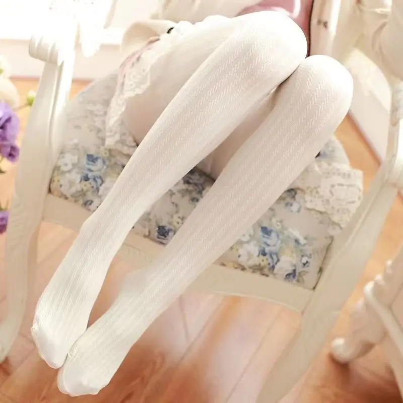 White stockings velvet stockings - Image 4